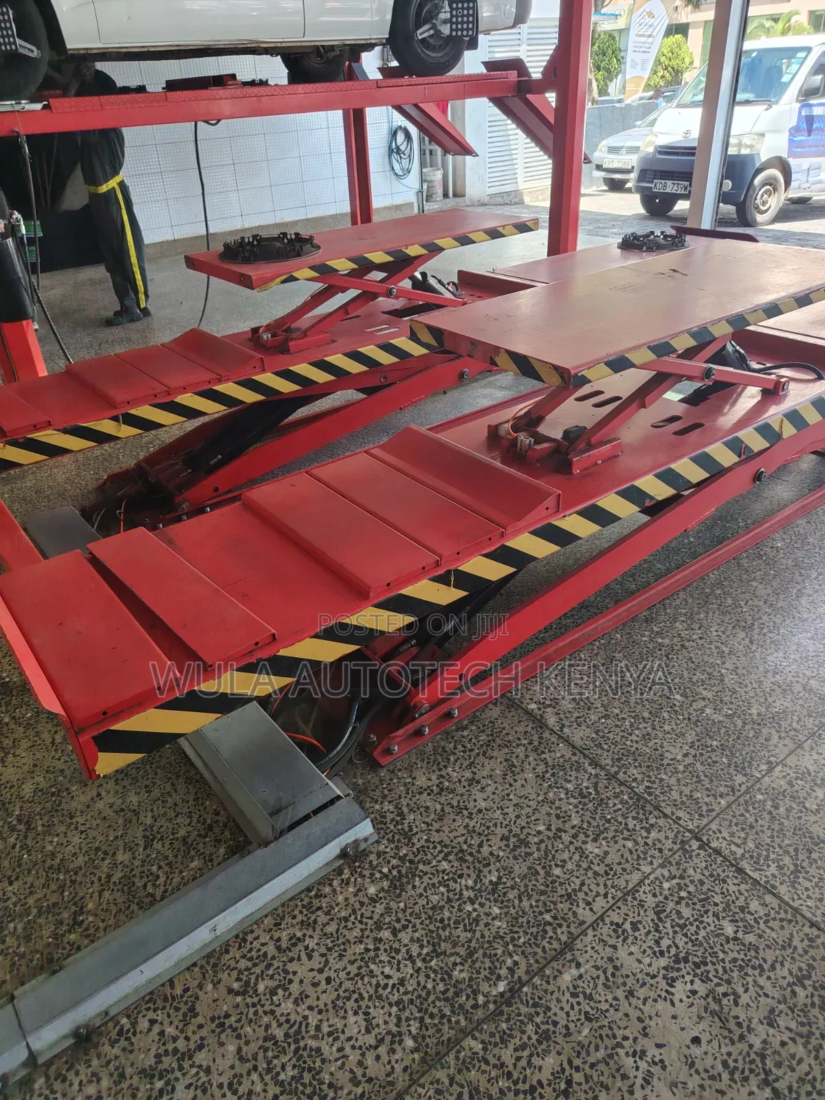 Power Supply 220V /380v Heavy Duty Big Scissor Lift Machine Sunshine