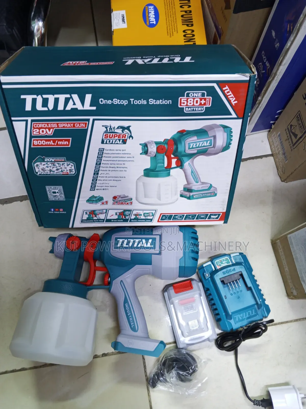 Total Cordless Spray Gun/ Cordless Spray Gun