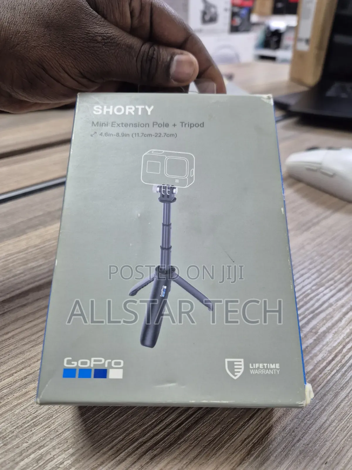 GoPro Mini Extension Pole + Tripod (4.6in-8.9in)