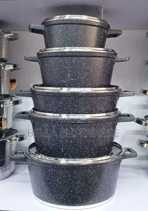 10pc Granite Cookware Non Stick Set at 11,999