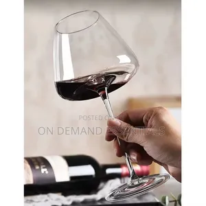 675 Ml 6 PCS Set Long Stem Crystal Wine Glasses.
 Set of 6 PCS