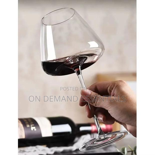 675 Ml 6 PCS Set Long Stem Crystal Wine Glasses.
 Set of 6 PCS