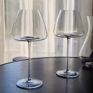 675 Ml 6 PCS Set Long Stem Crystal Wine Glasses.
 Set of 6 PCS
