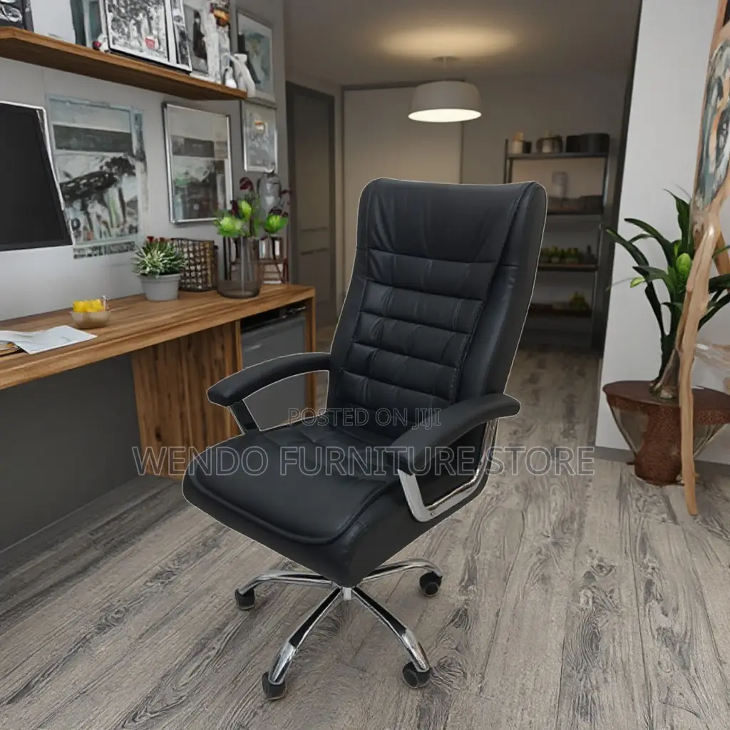 Office Chair; Adjustable Leather Office CCB Chair
