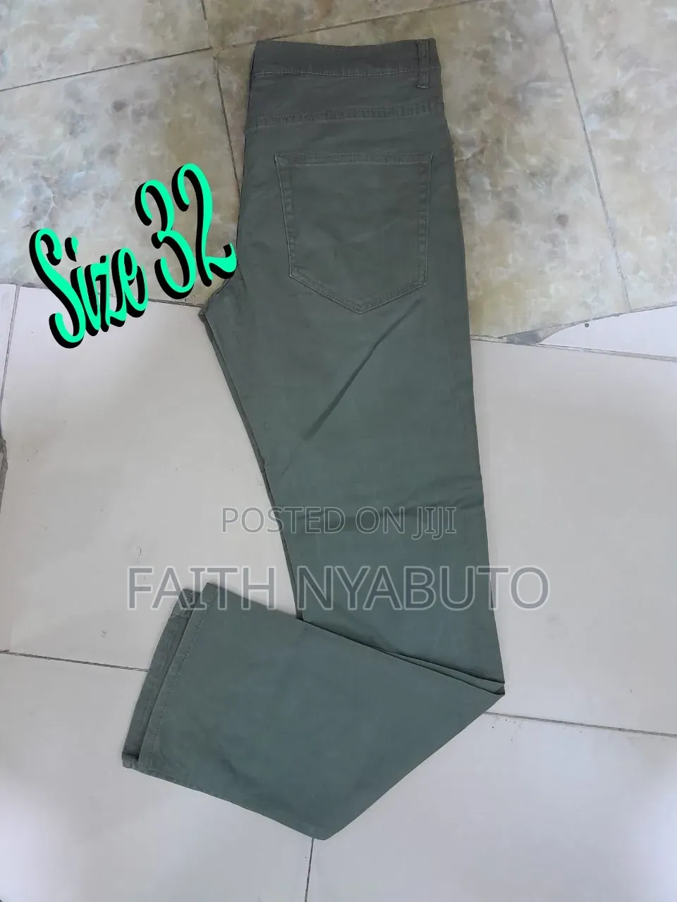1st Camera Mtumba Men Khaki Trousers