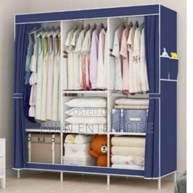 Metallic Wardrobe 3 Column