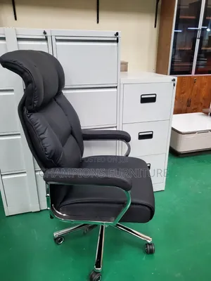 Plush Executive Black Office Chair