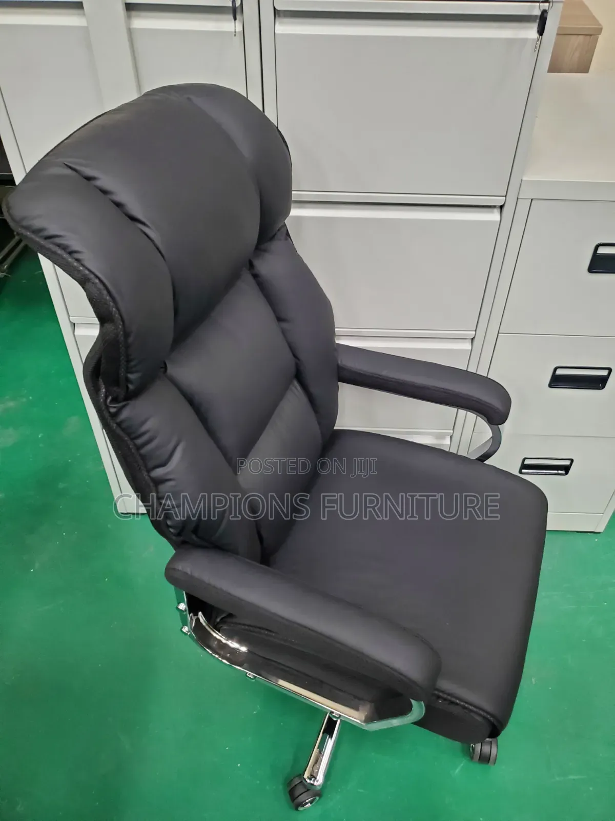 Plush Executive Black Office Chair