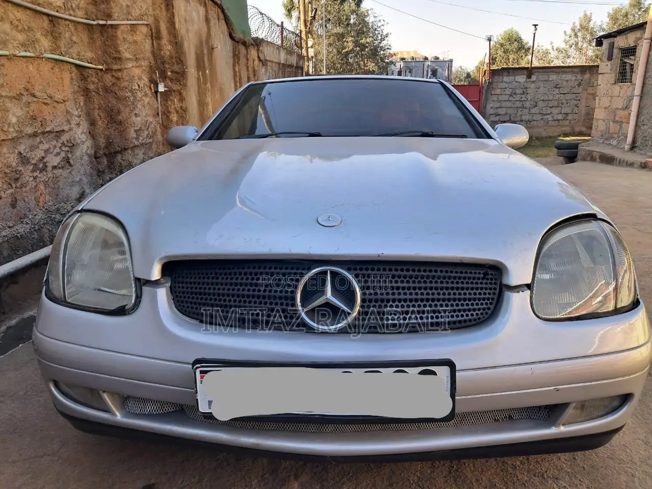 Mercedes-Benz SLK-Class 1998 Silver