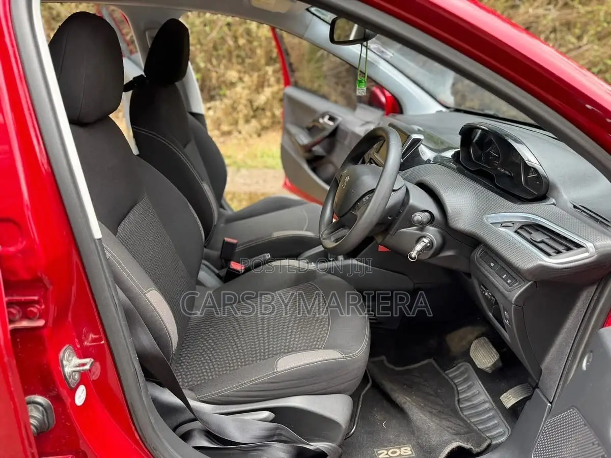 Peugeot 208 2019 Red