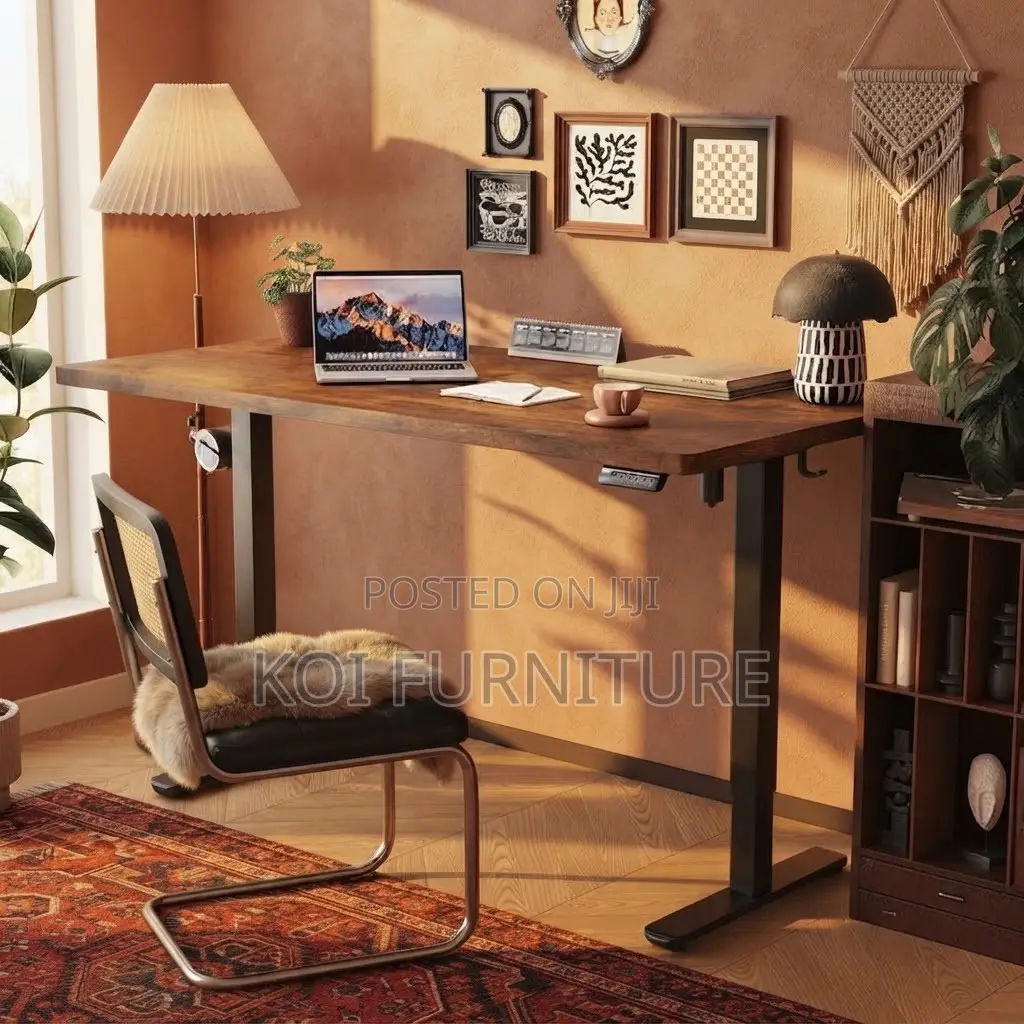 Office Desk; 1.2 Meters Electric Adjustable Koi Modern Gaming Desk