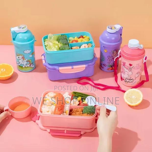 Unicorn Lunch Box Water Cup Set - main view