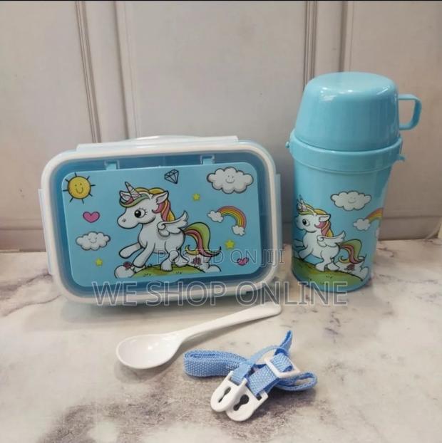 Unicorn Lunch Box Water Cup Set - thumbnail 5