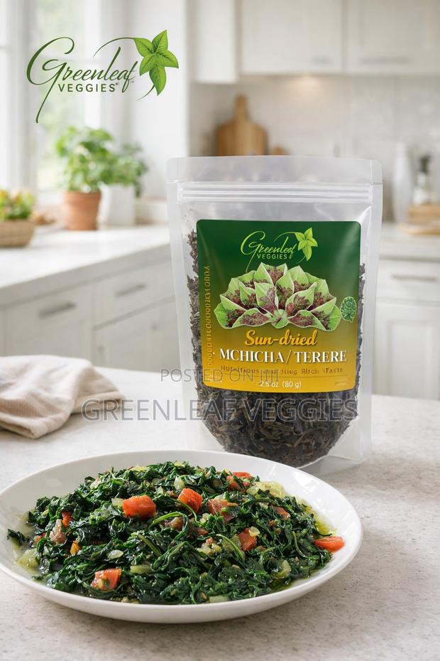 Greenleaf Veggies: Dried Terere/McHicha(Amaranth Leaves) - ReadyToCook - thumbnail 3