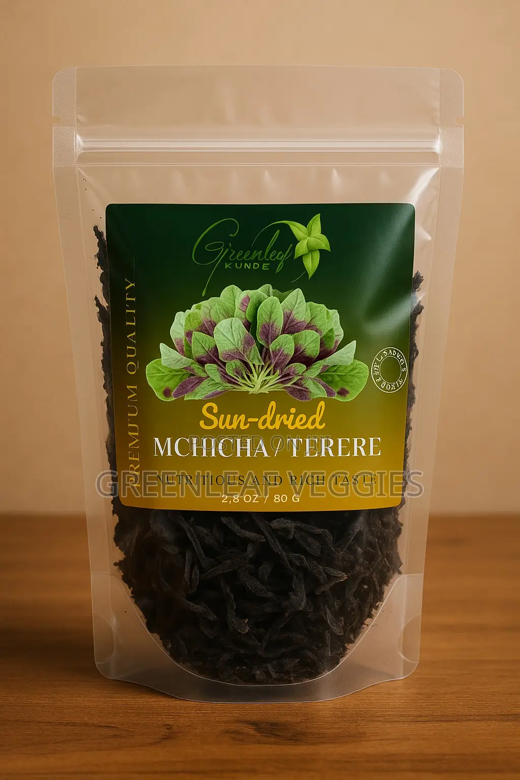 Greenleaf Veggies: Dried Terere/McHicha(Amaranth Leaves) - ReadyToCook