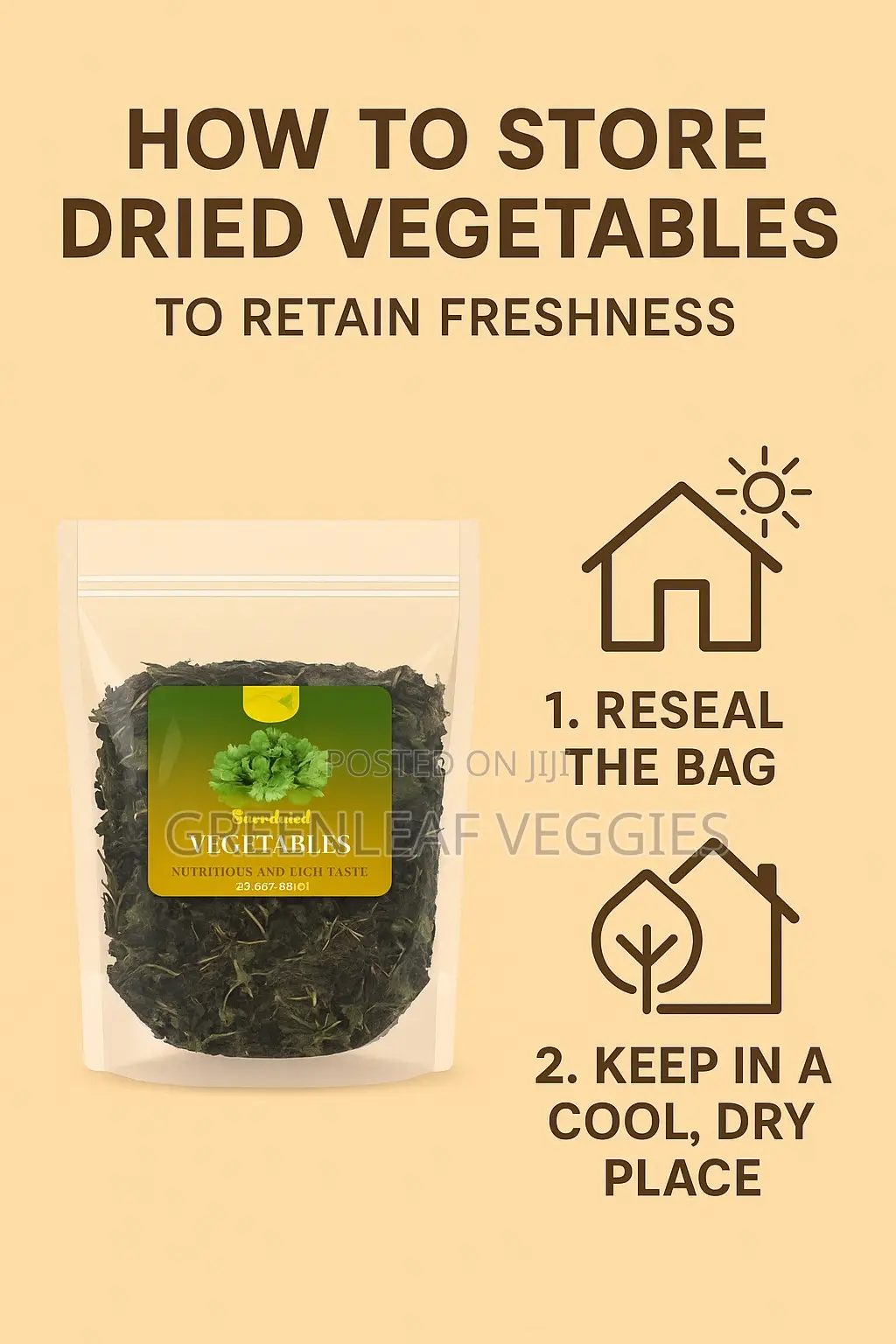 Greenleaf Veggies: Dried Terere/McHicha(Amaranth Leaves) - ReadyToCook