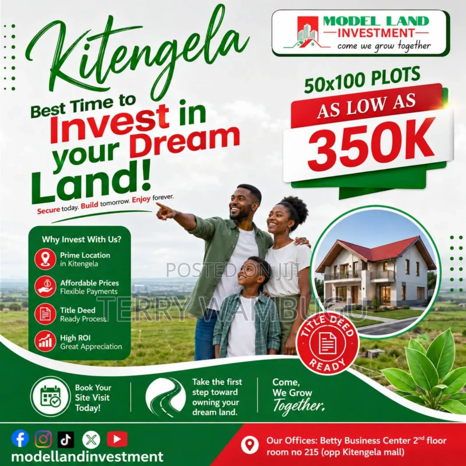Kitengela Plots on Sale