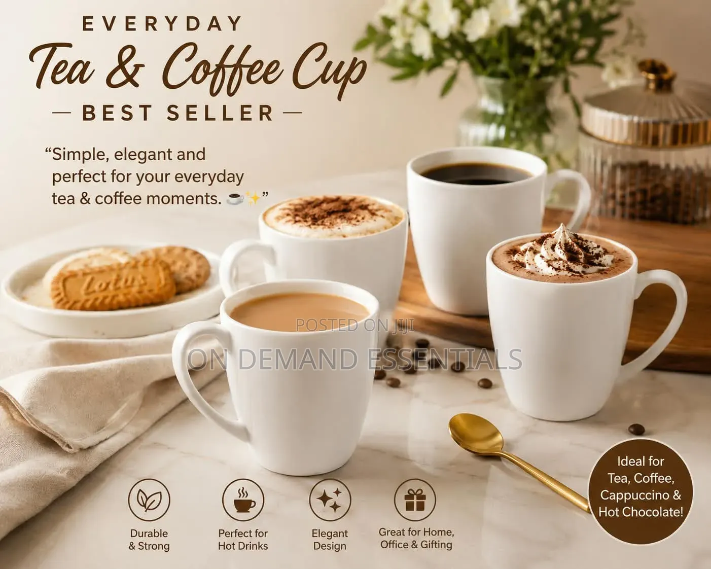 Conical Tea Mugs