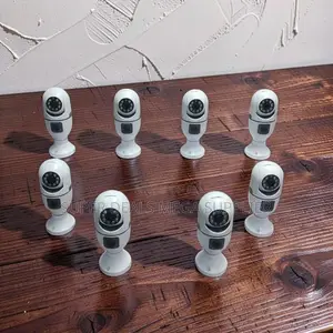 Versatile Remote Monitoring Dual Lens PTZ WiFi Bulb Camera