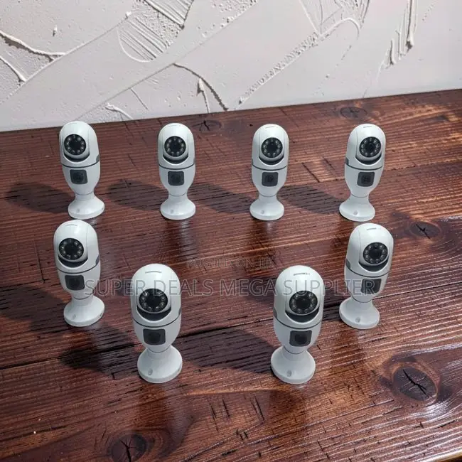 Versatile Remote Monitoring Dual Lens PTZ WiFi Bulb Camera