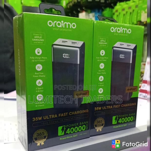 Oraimo 40000mAh 35w PowerNova Q41 - main view