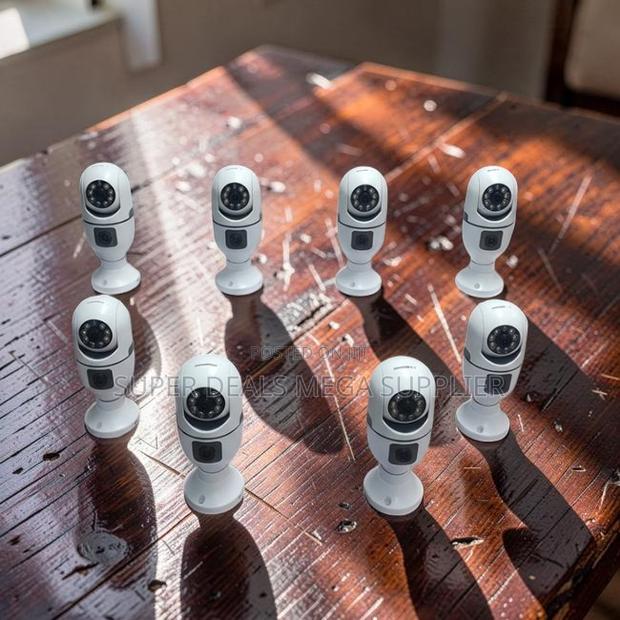 Intelligent Motion Detection Dual Lens PTZ WiFi Bulb Camera - main view