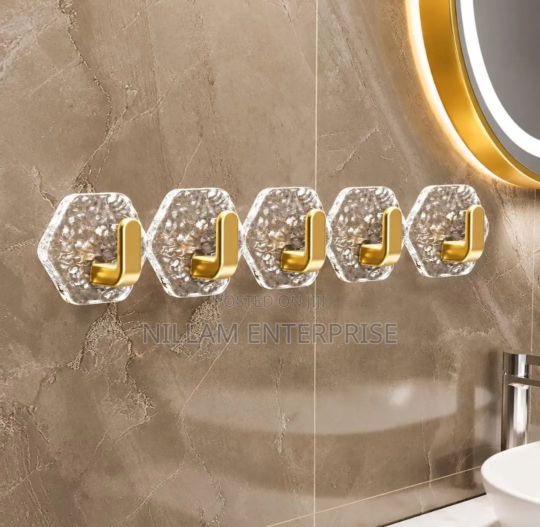 Set of 5 Acrylic Hooks*