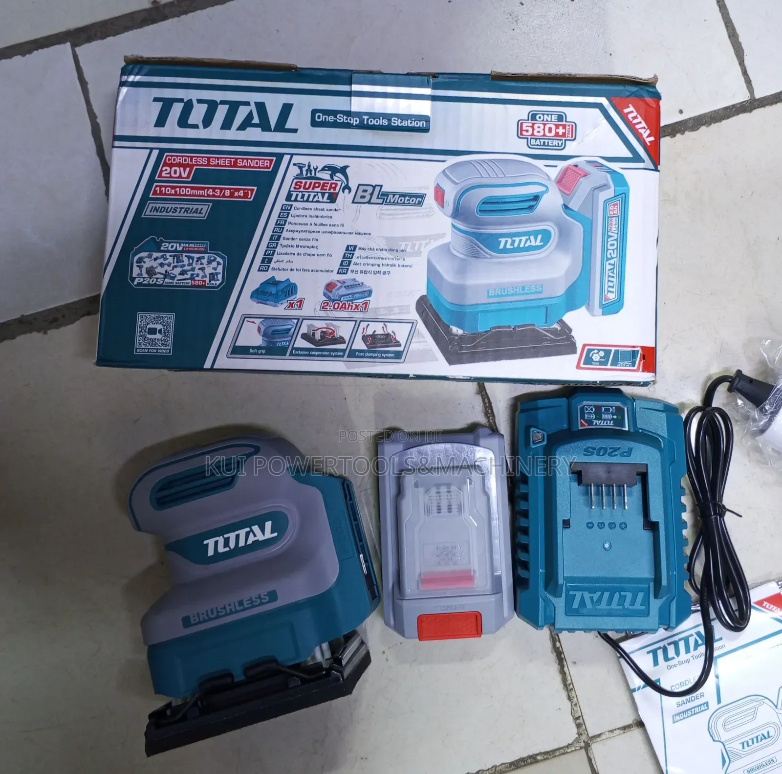 Total Cordless Palm Sander/ Cordless Palm Sander
