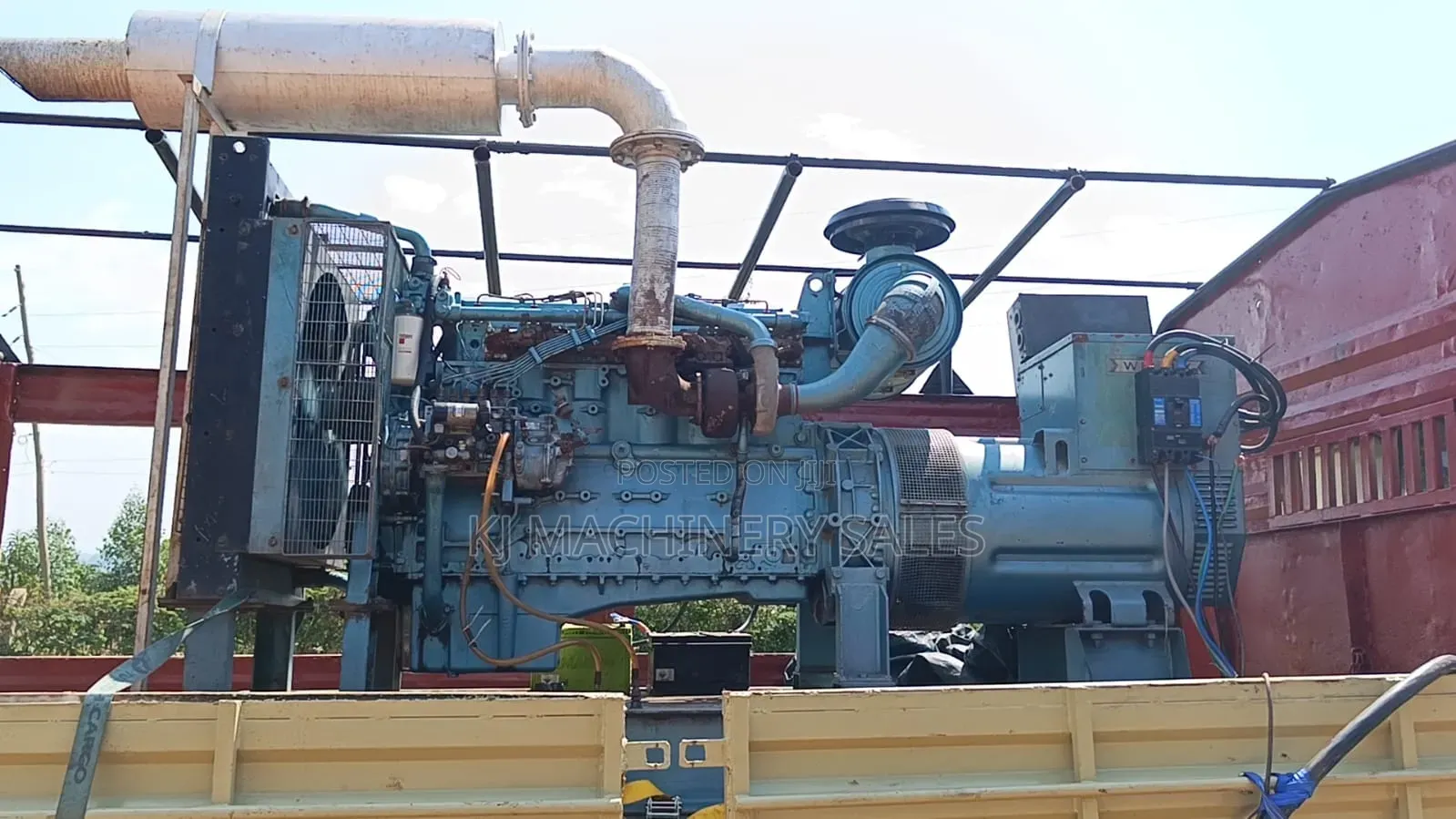 Open Set Generator 250kva