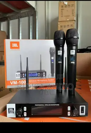 Brand New JBL VM-100 Dual Wireless Microphone System