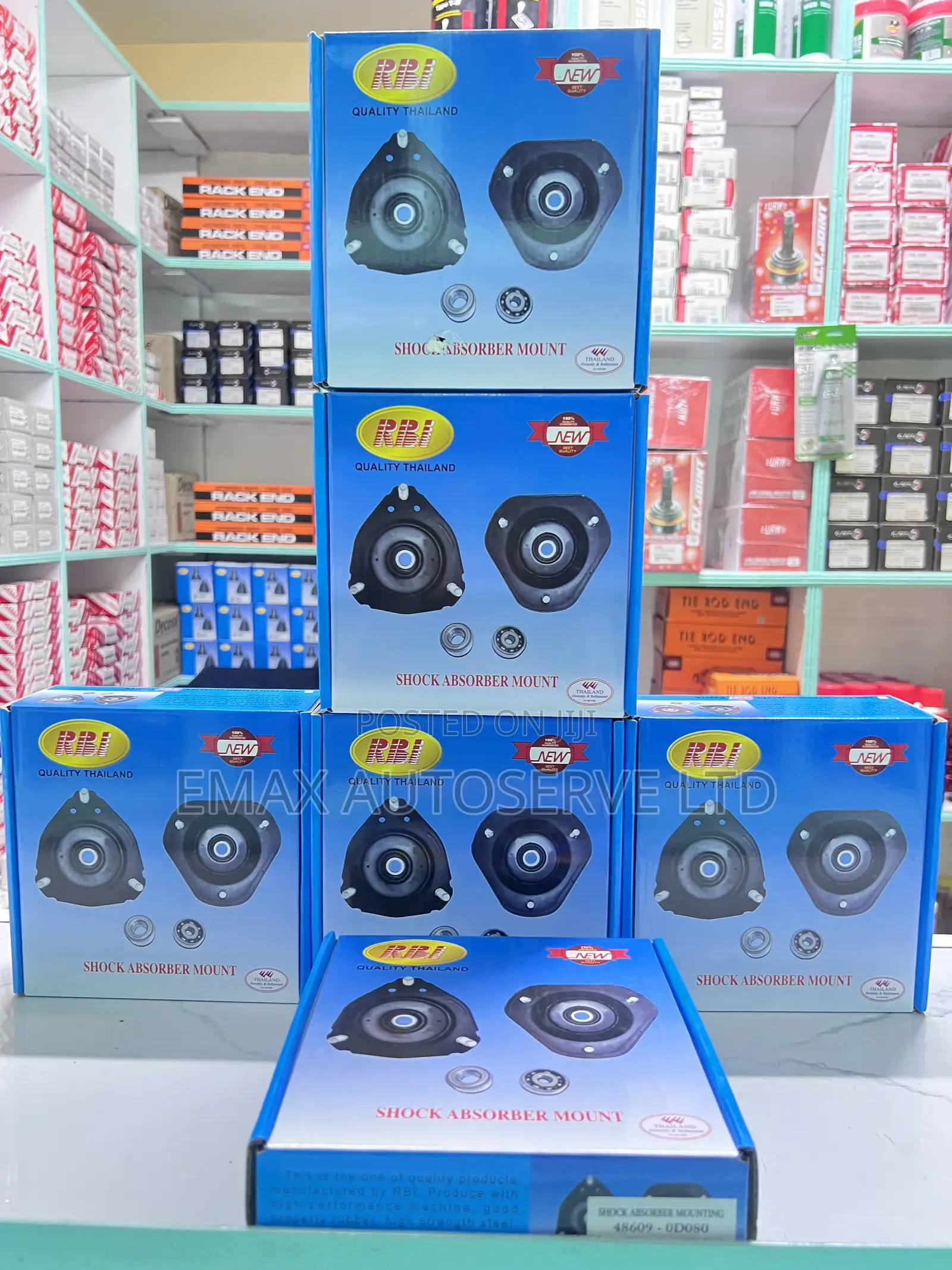 Shock Mounting for All Motor Vehicles Available in Wholesale