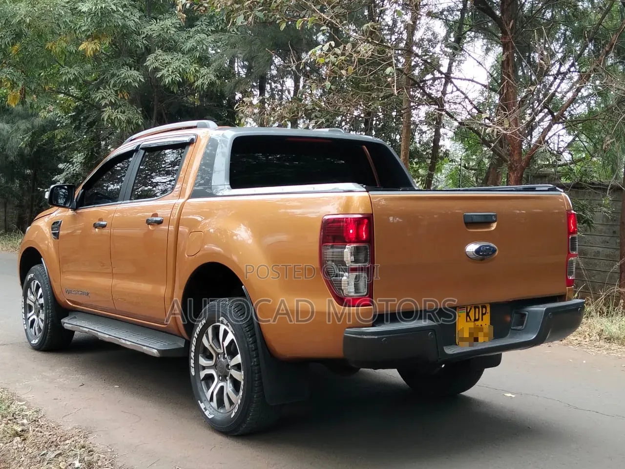 Ford Ranger Wildtrak 2018 Orange