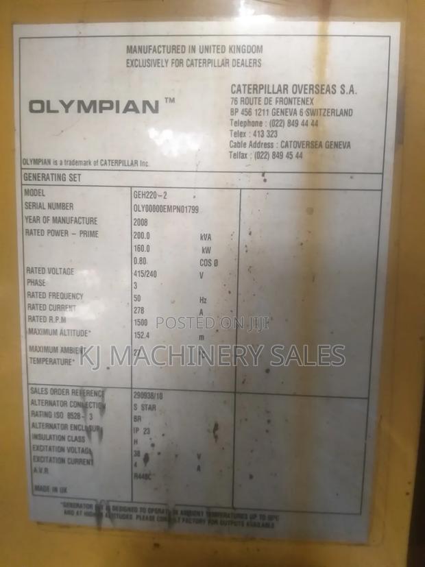 200kva Olympian Generator - thumbnail 3