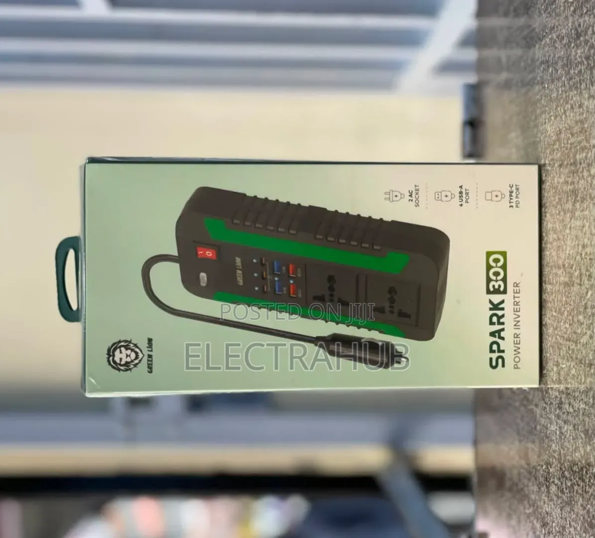 Green Lion Spark 300 Power Inverter Brand New Sealed