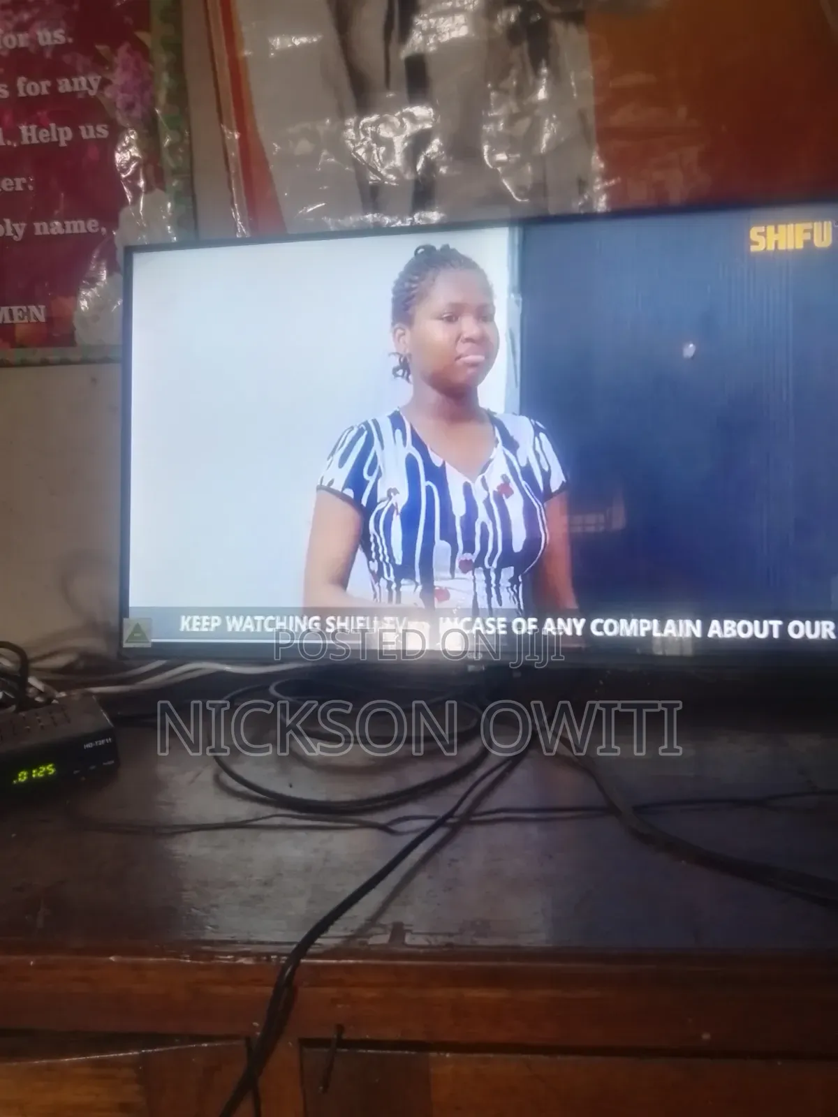 For Sale Frameless Smart GLD TV 32"+sonar Free to Air Decorder