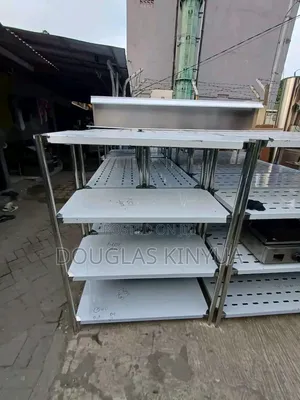 Stainless Steel Commercial Utility Rack.