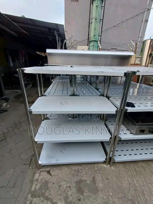 Stainless Steel Commercial Utility Rack.