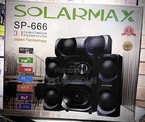 Solarmax SP-666 Is a 3.1-Channel Multimedia Speaker System