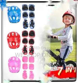 Kids Helmet /Guards Set