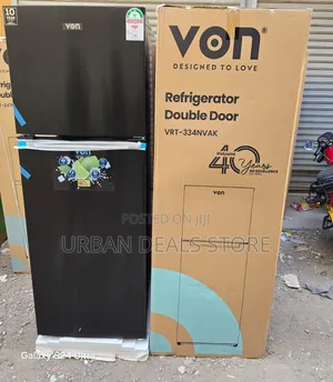 Von 334l No-Frost Double Door Refrigerator