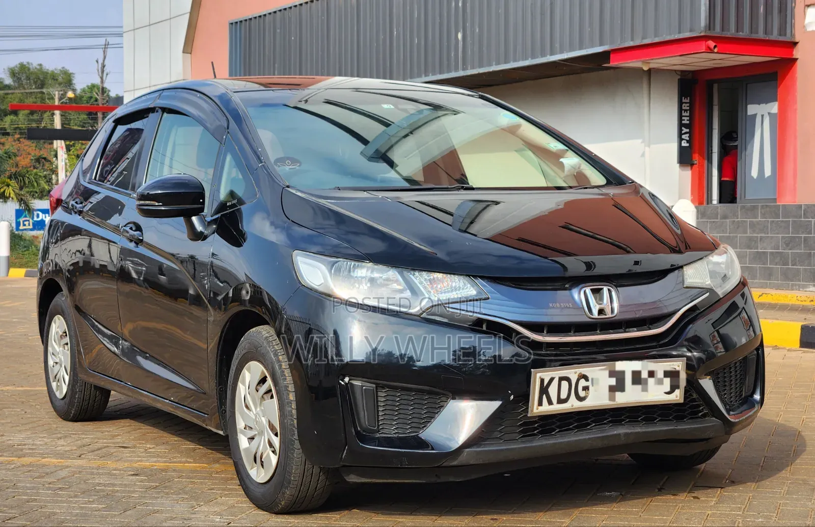 Honda Fit 2014 Black