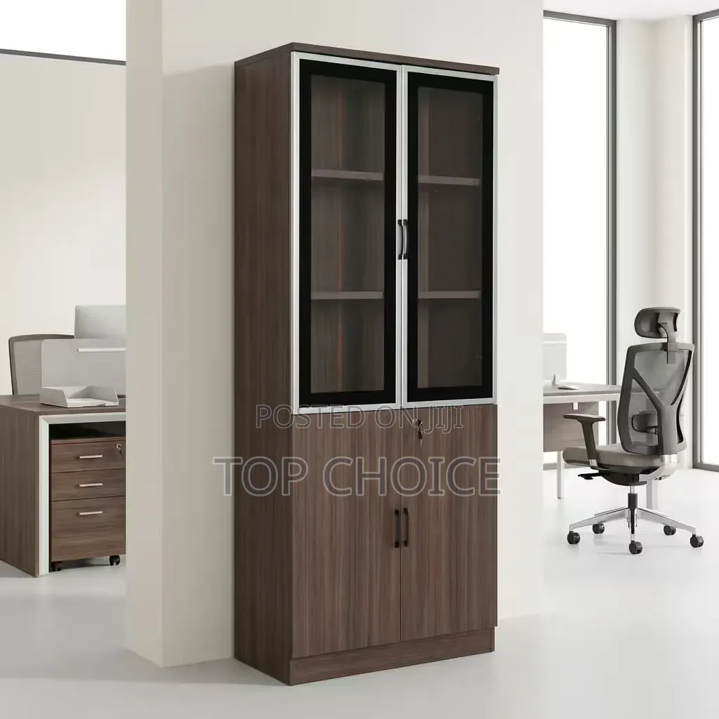 Wooden File Cabinets, Two Doors
