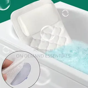 Full Body Bathtub Pillow With 3D Mesh Material
