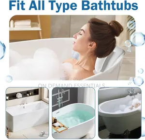 Full Body Bathtub Pillow With 3D Mesh Material