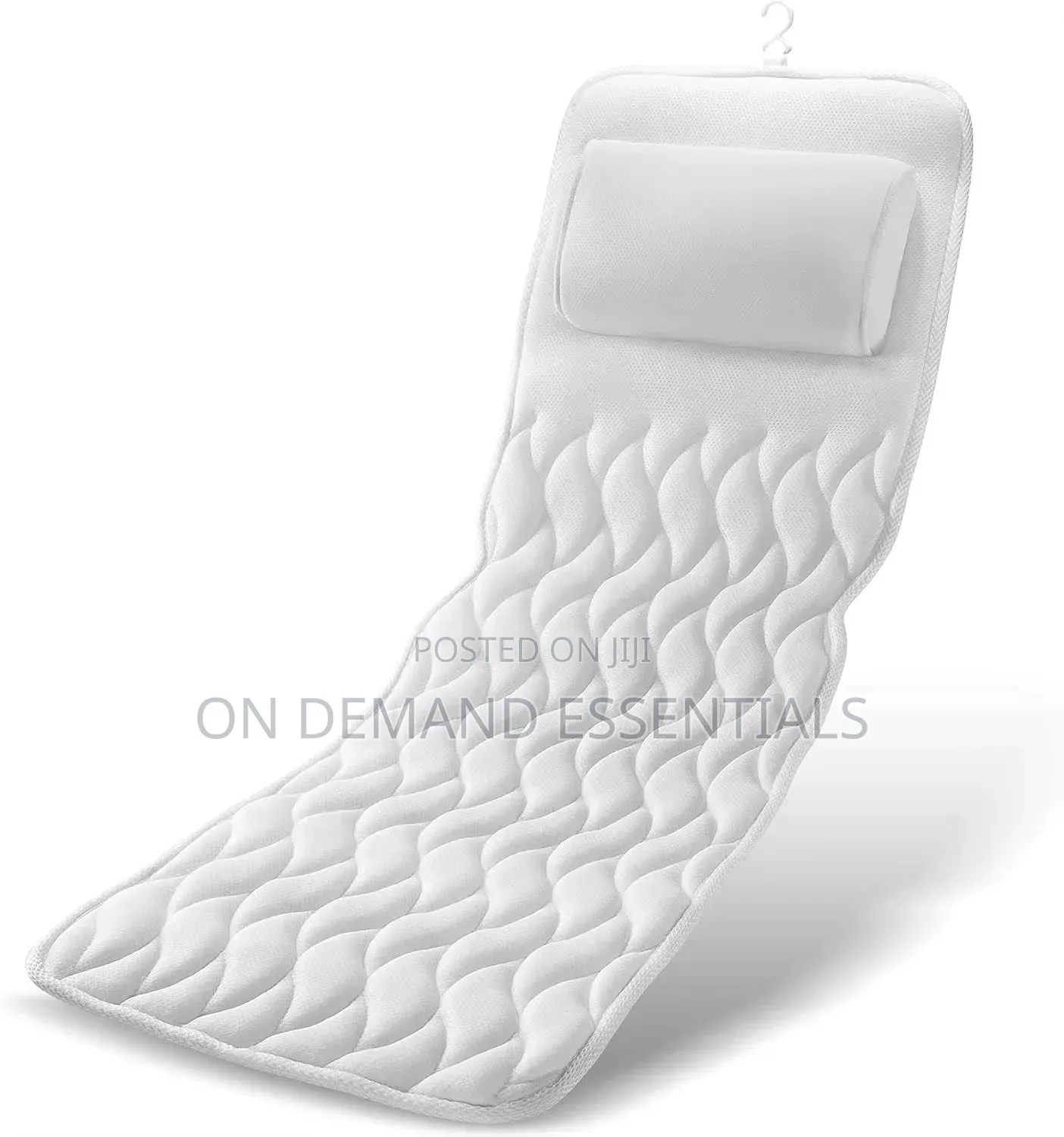 Full Body Bathtub Pillow With 3D Mesh Material