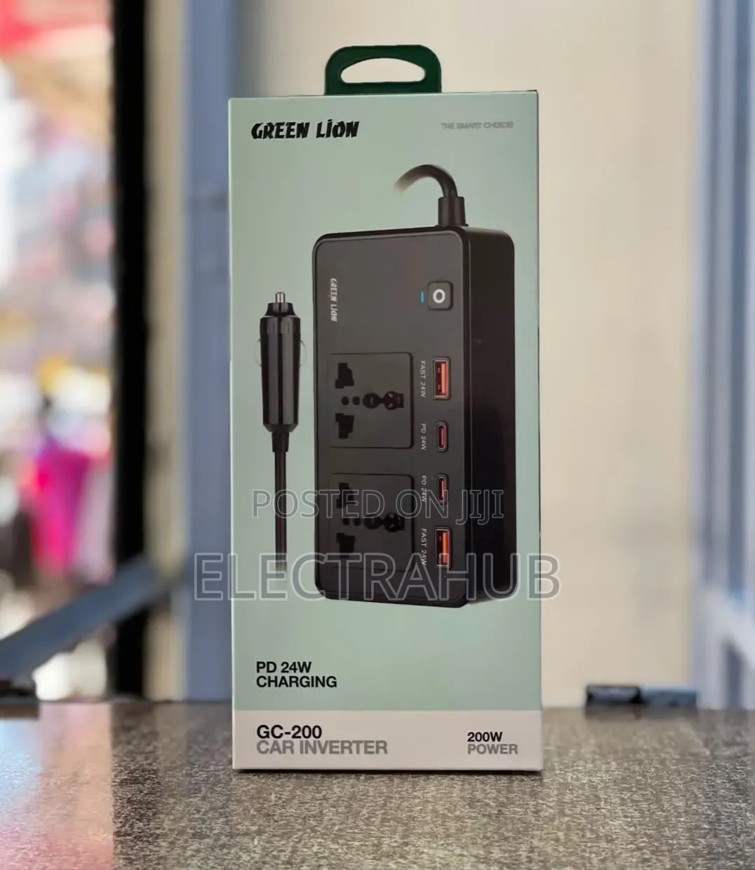 Green Lion GC-200 Car Inverter Brand New Sealed