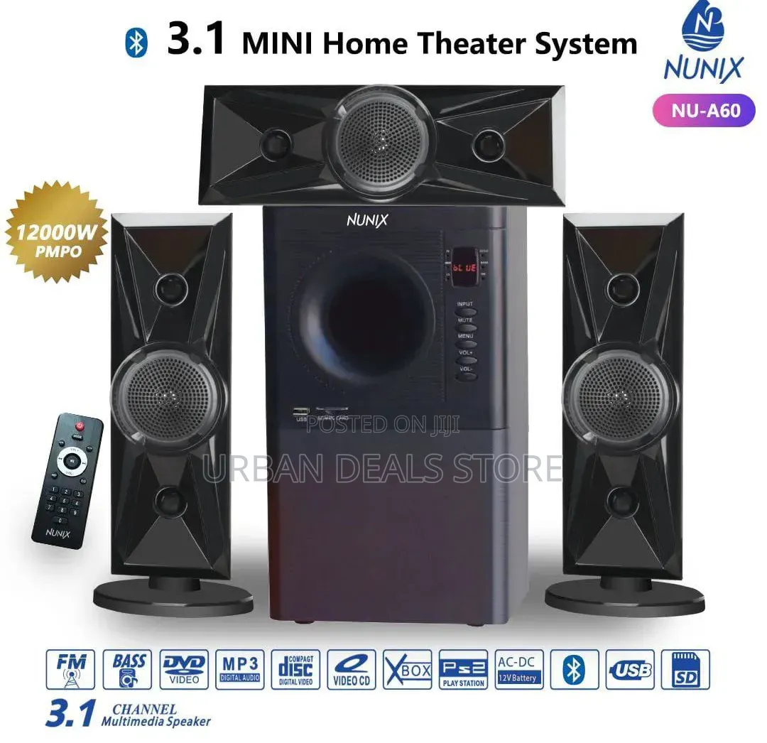 Nunix 3.1 Mini Home Theater System NU-A60