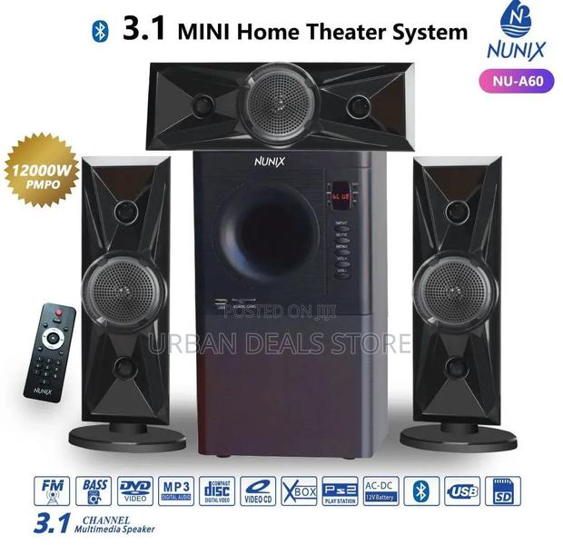 Nunix 3.1 Mini Home Theater System NU-A60 - thumbnail 2