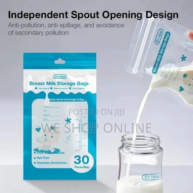30pcs Breast Milk Freezer Bags 250ml Each - main view
