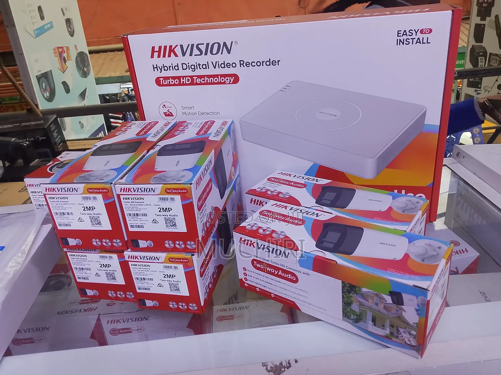 Hikvision 2mp Two Way Audio Bullet Camera